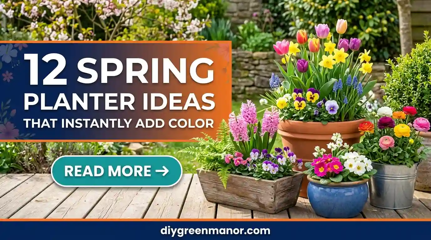 12 Spring Planter Ideas That Instantly Add Color