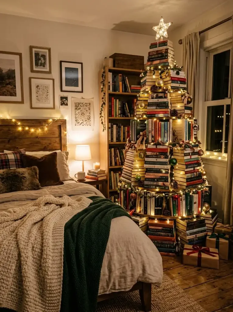 BookshelfChristmasTree