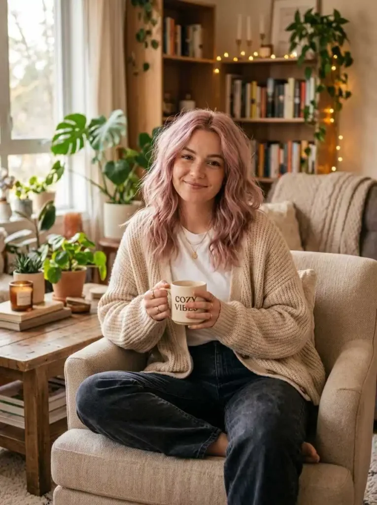 DustyPinkMessyBun