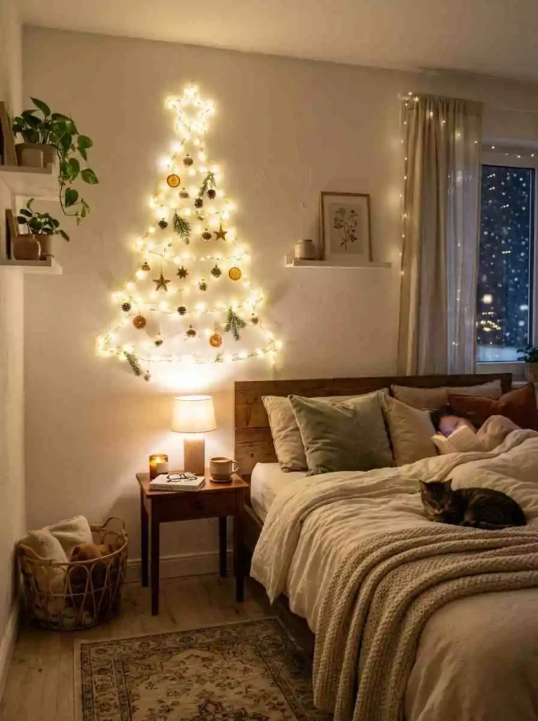 Fairy Light Wall Tree