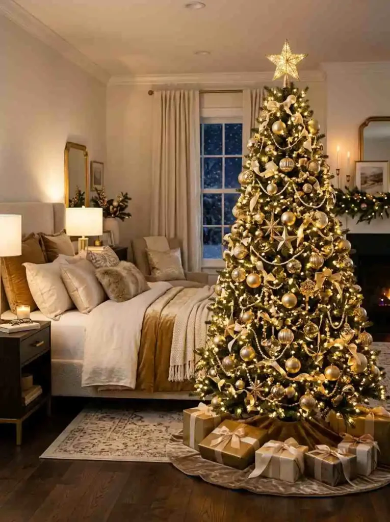Gold Luxe Bedroom Tree