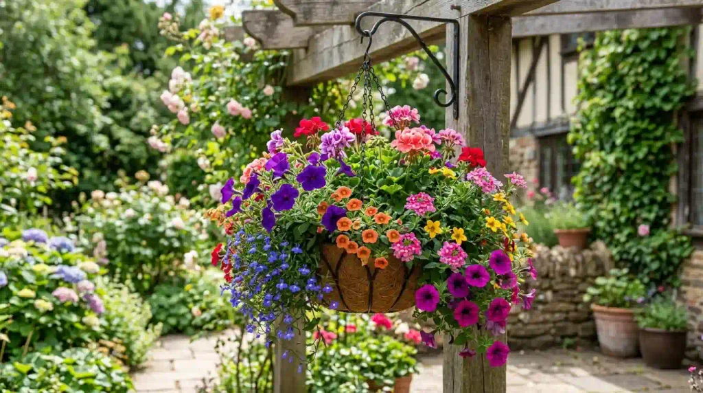 Hanging Basket Bloom Display