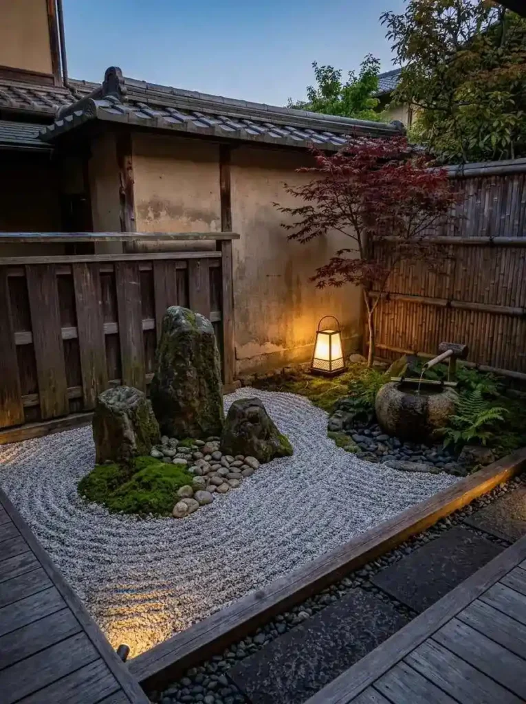 Minimalist Zen Garden Style