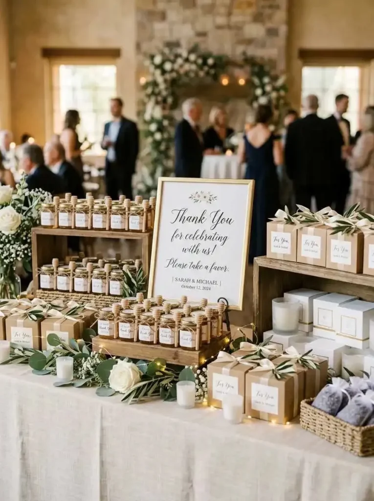 PersonalizedWeddingFavorTable