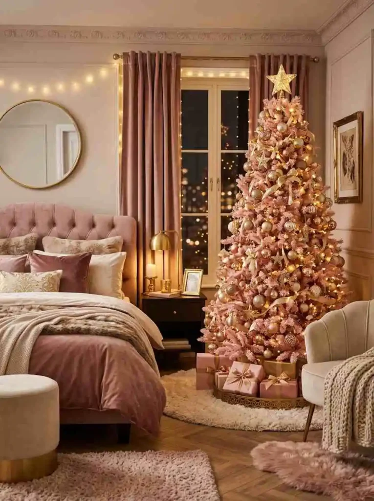 Pink Glam Holiday Tree