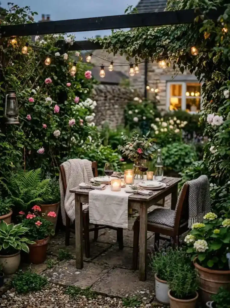 Small Garden Dining Nook