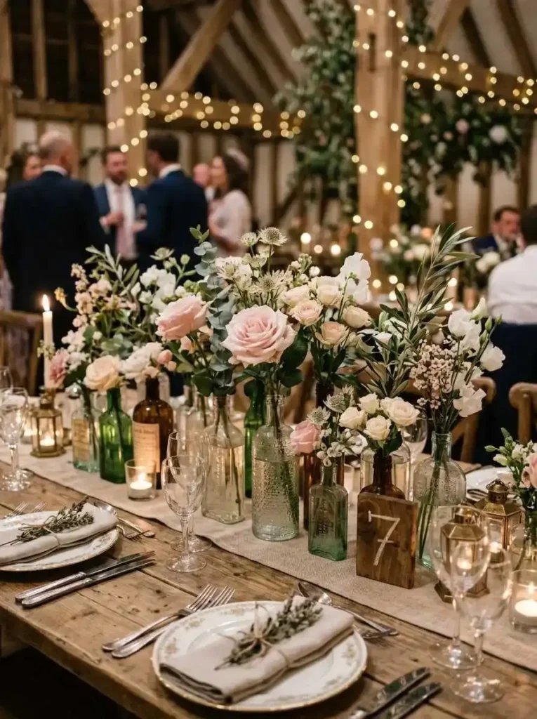 VintageBottleFlowerVases