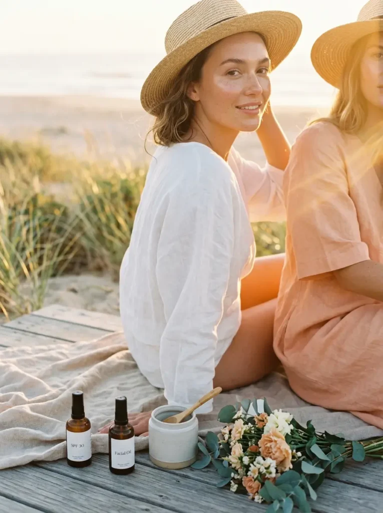 11. Golden Hour Sunscreen Habit