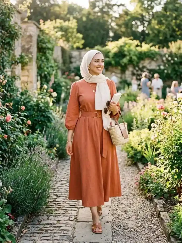 CottonMidiDresswithBelt