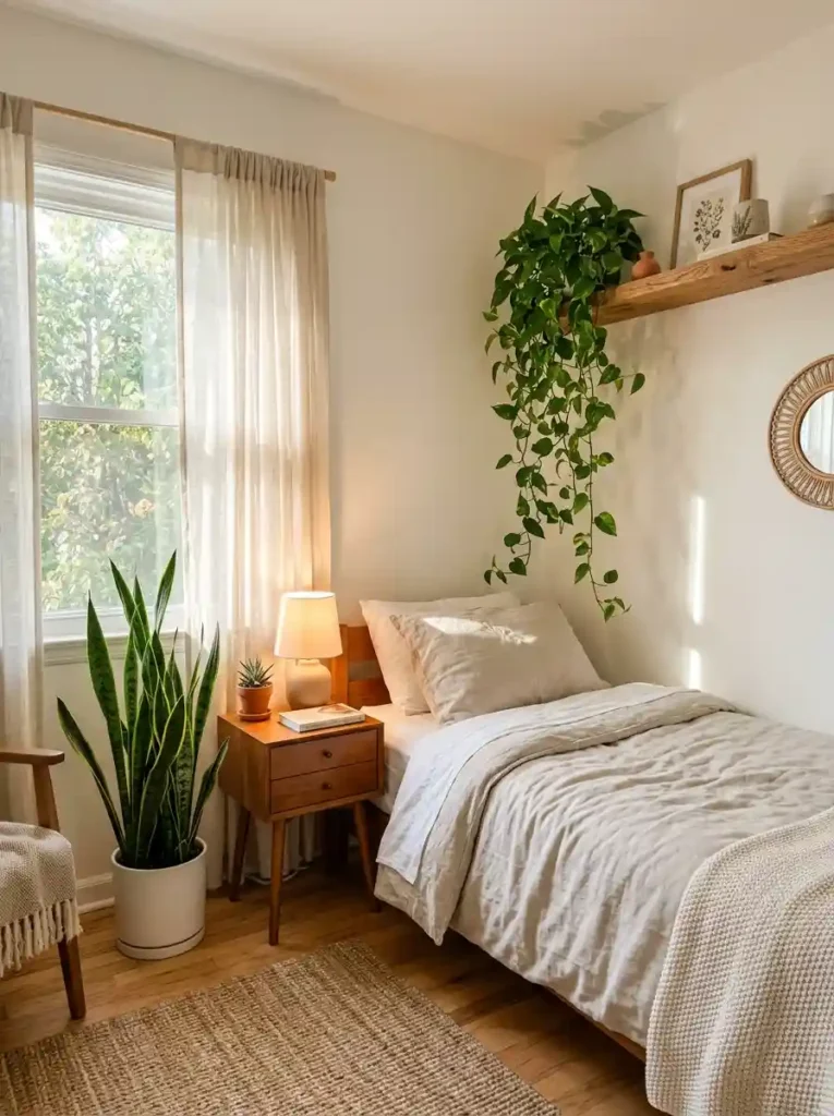 Incorporate Plants for a Fresh, Lived-In Feel