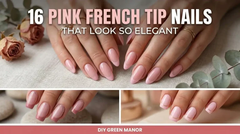 16 Pink French Tip Nails That Look So Elegant