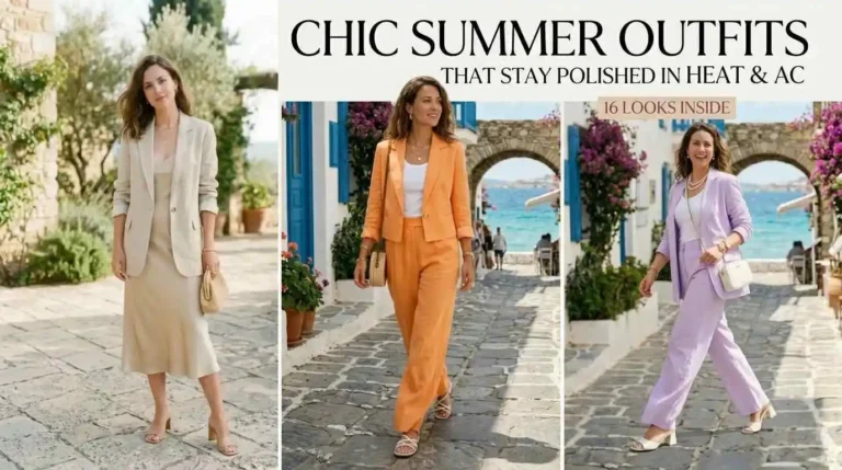 16ChicSummerOutfitsThatStayPolishedinHeatAC