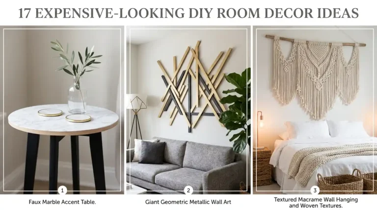 17 DIY Room Decor Ideas That Look Surprisingly Expensive