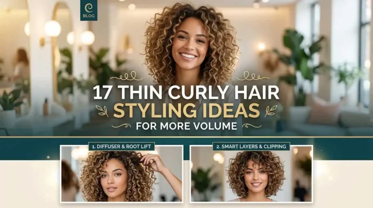 17 Thin Curly Hair Styling Ideas for More Volume