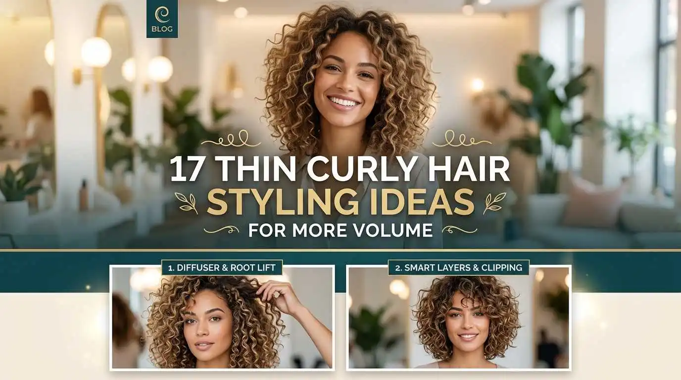17 Thin Curly Hair Styling Ideas for More Volume