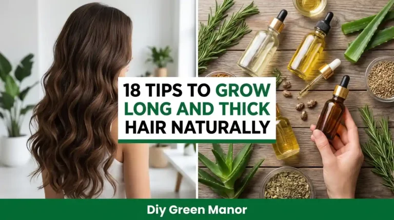 18 Tips to Grow Long and Thick Hair Naturally