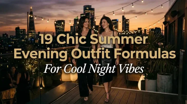 19ChicSummerEveningOutfitFormulasforCoolNightVibes