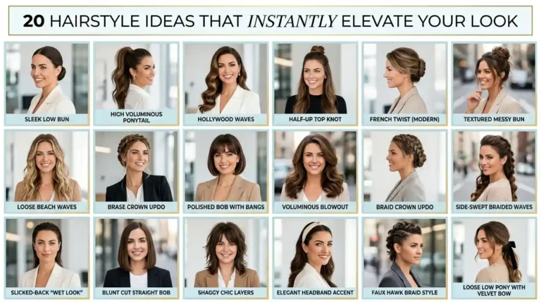 20 Hairstyle Ideas That Instantly Elevate Your Look