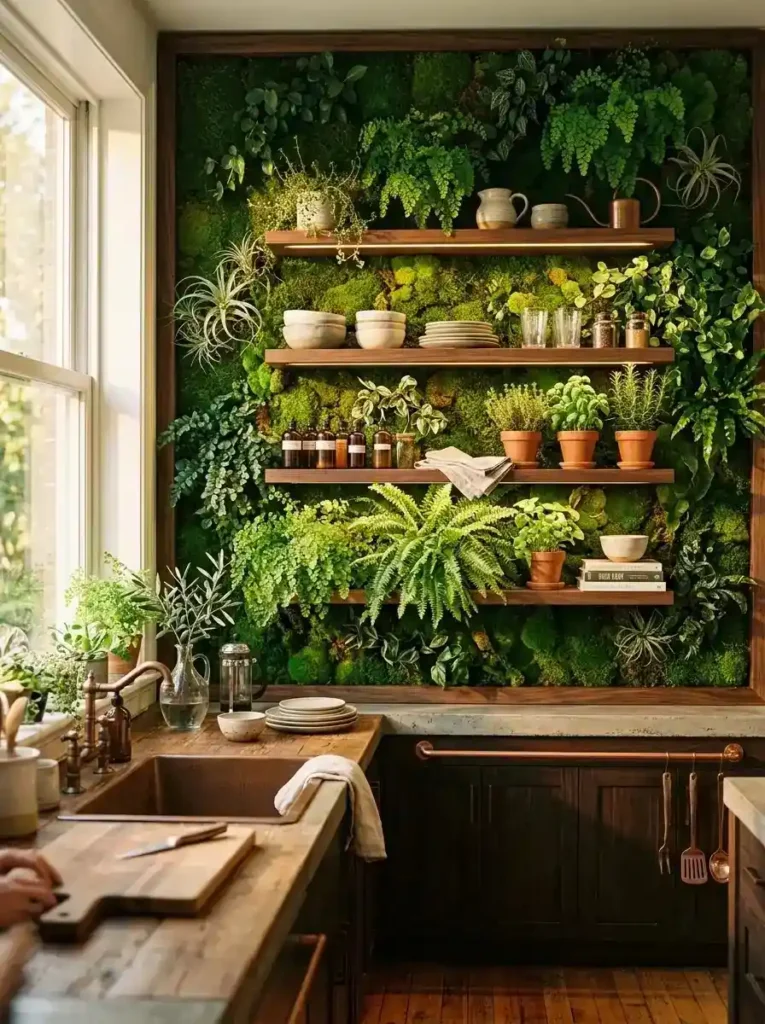 Living Moss & Plant Wall Panel
