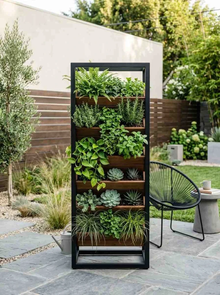 Raised Modern Planter Box