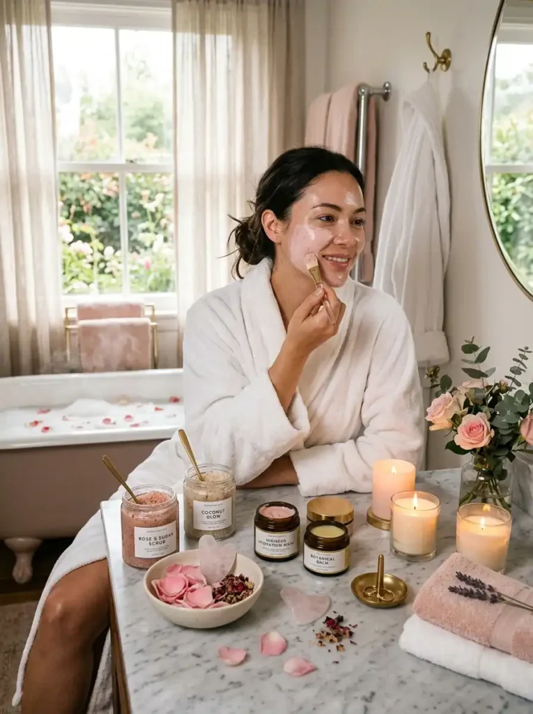 5. Weekly Exfoliation Spa Moment