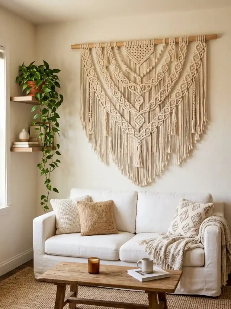 Make Your Own Macramé Wall Hanging