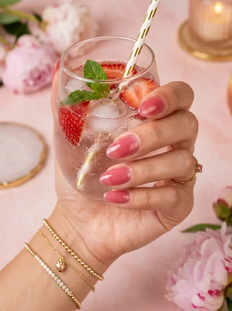 6. Rosy Pink Jelly Shine