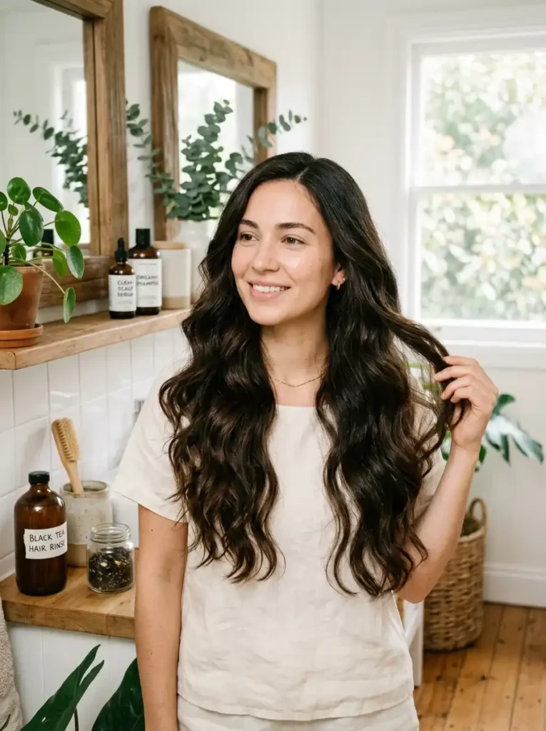 Black Tea for Oily Scalp Balance
