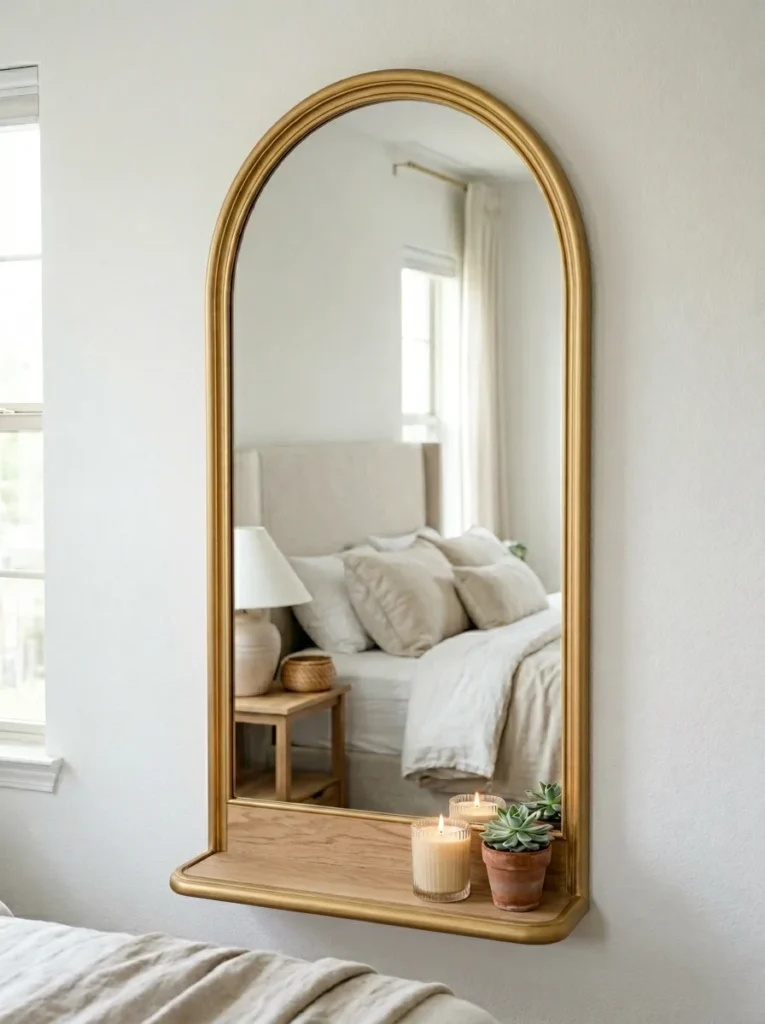 Create a DIY Arched Mirror