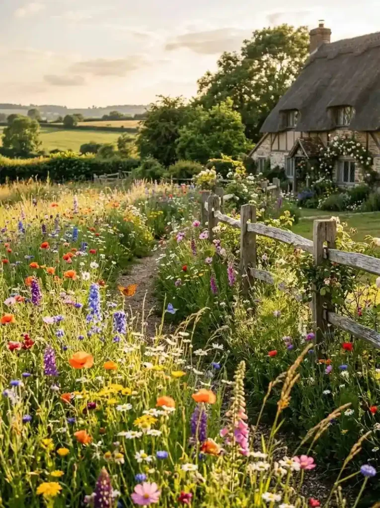 RusticWildflowerMeadowGarden