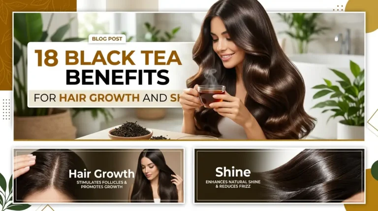18 Black Tea Benefits for Hair Growth and Shine