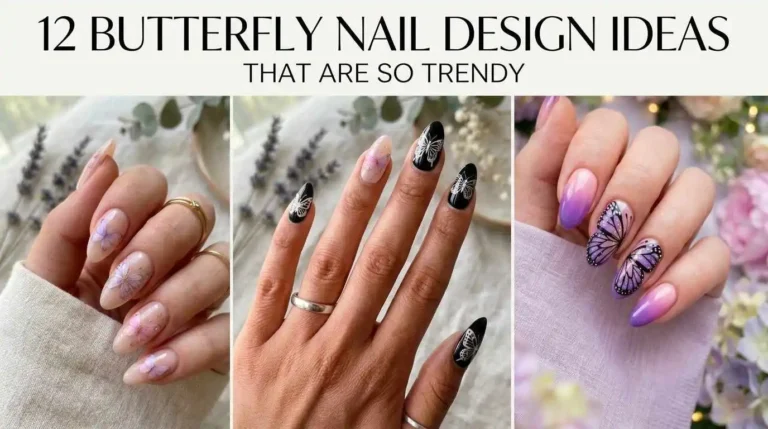 Butterfly Nail Design Ideas That Are So Trendy