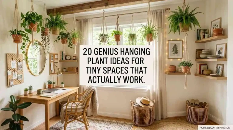 15 Genius Hanging Plant Ideas for Tiny Spaces That Actually Work
