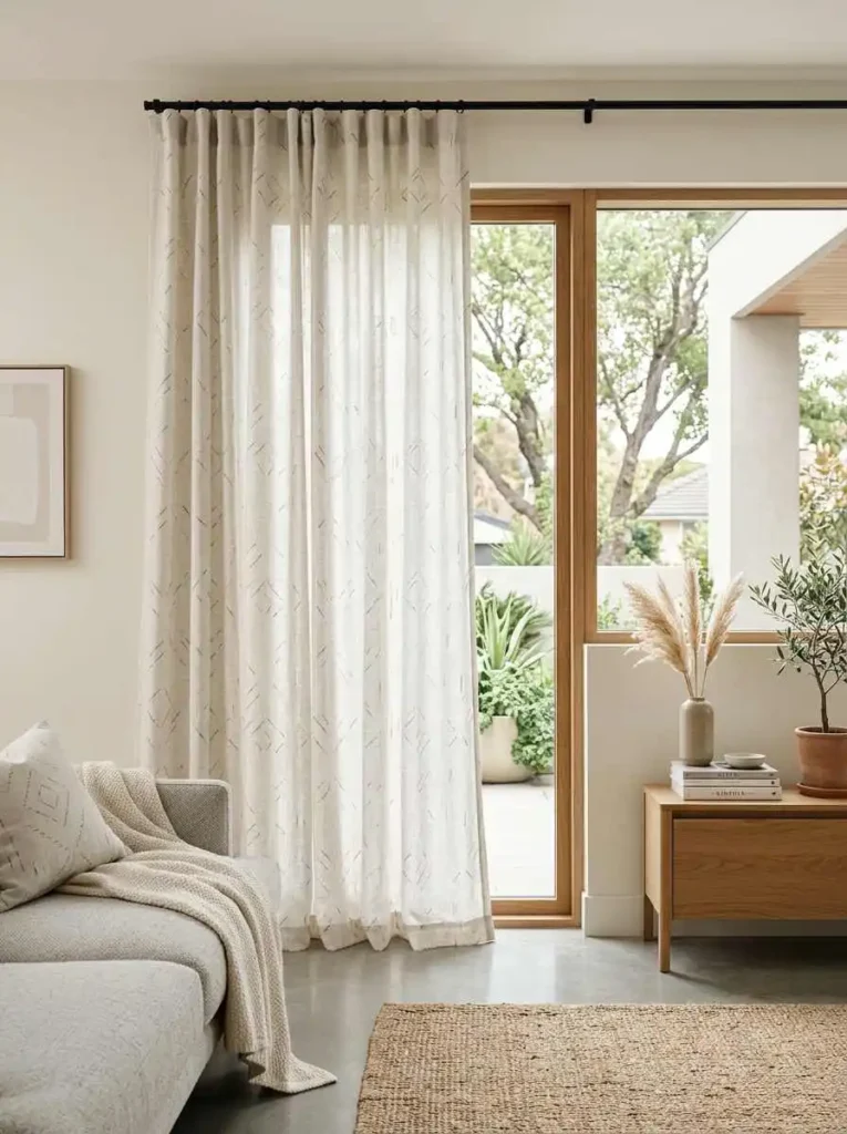 Minimal Pattern Curtains