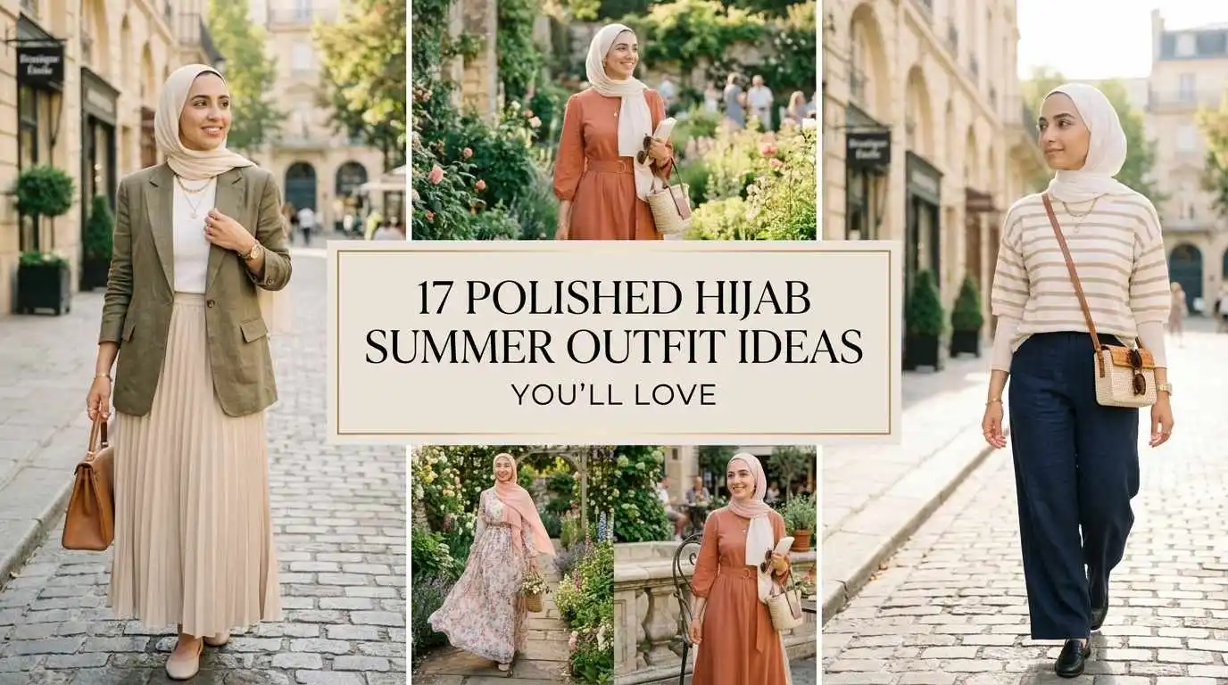 Polished Hijab Summer Outfit Ideas You’ll Love