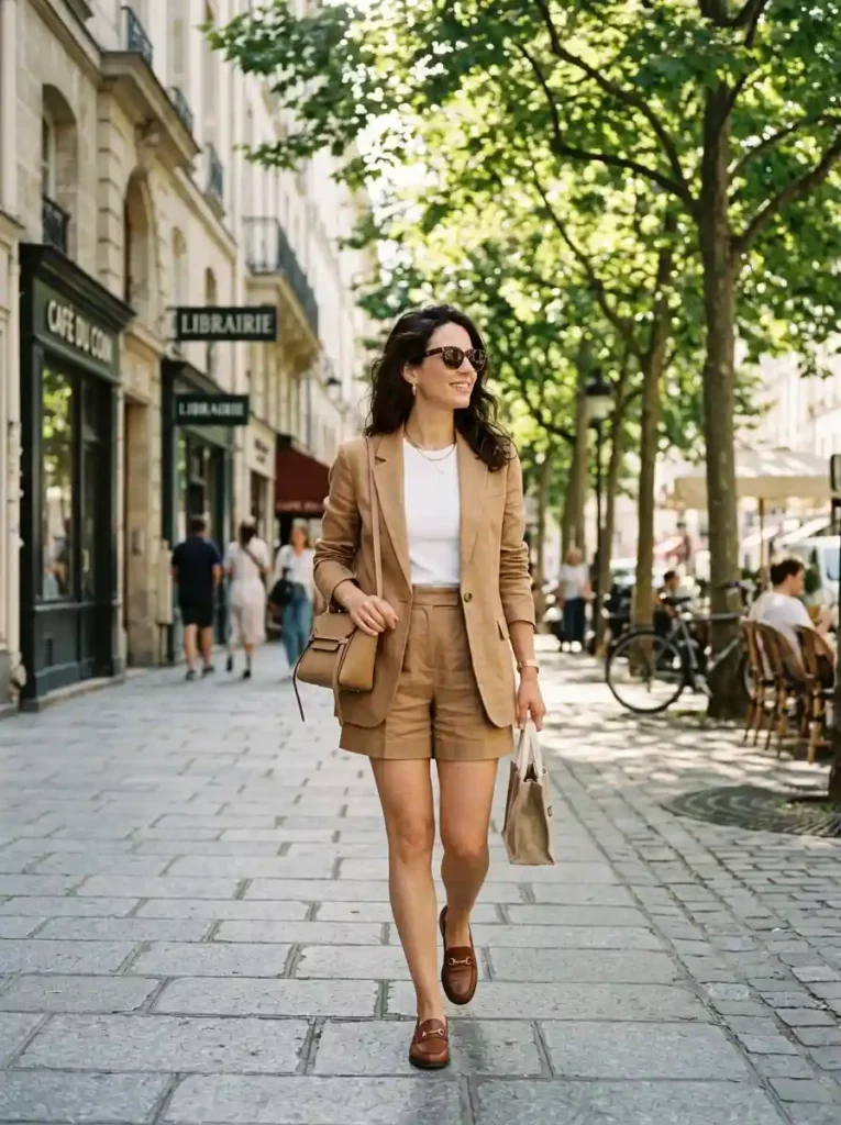 Tailored Shorts + Matching Blazer
