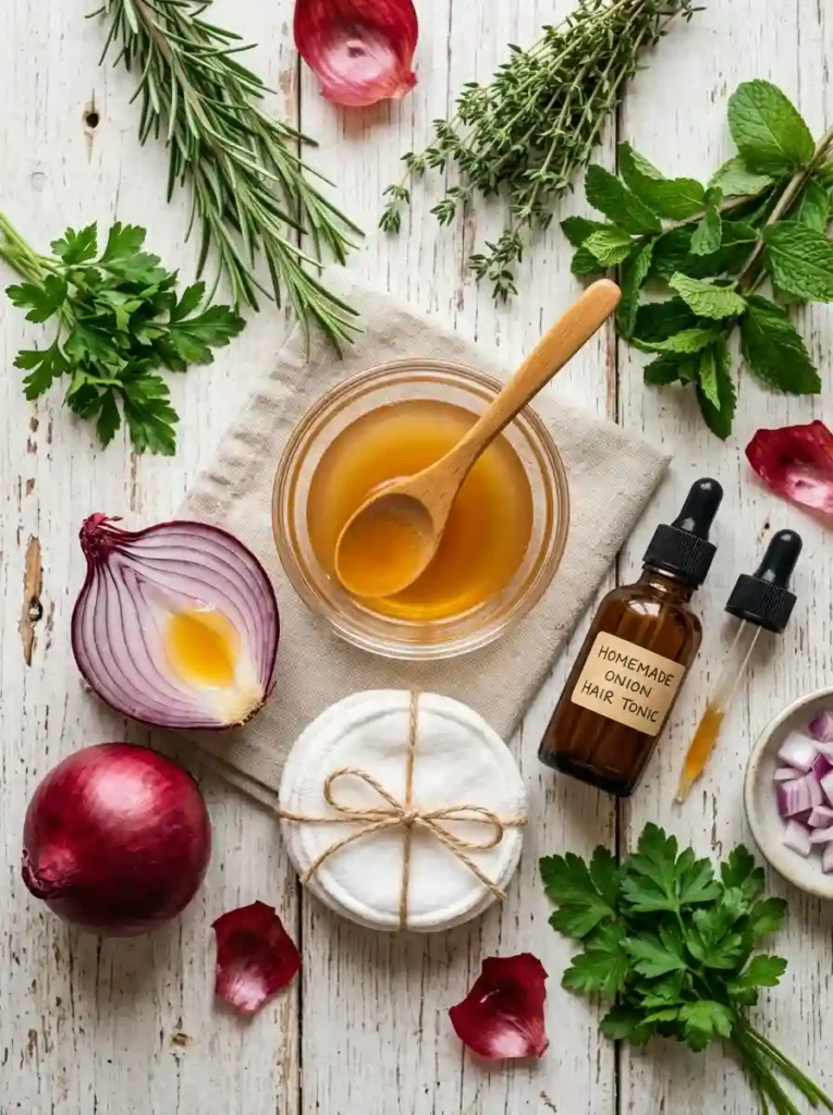 Try Onion Juice for Hair Growt