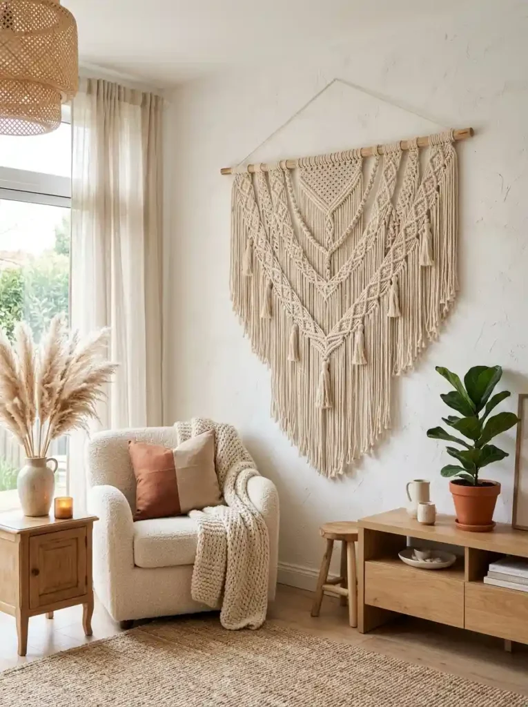 Oversized Macramé Wall Hanging
