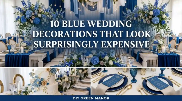 10 Blue Wedding Decorations That Look Surprisingly Expensive