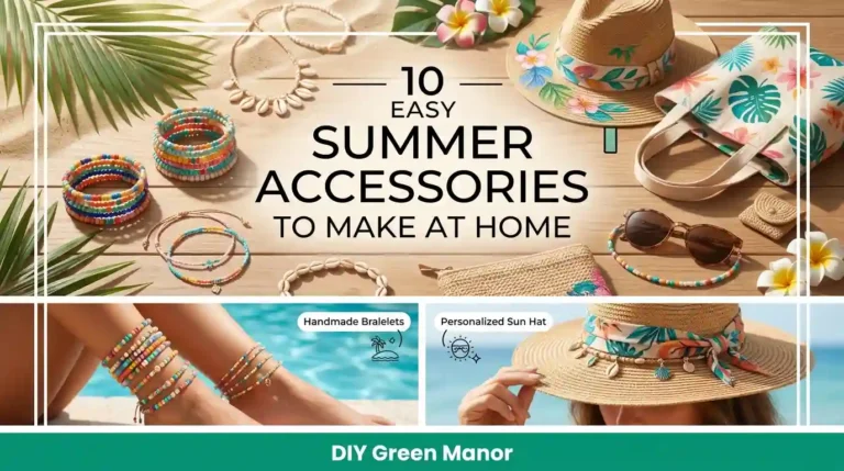 10 Easy Summer Accessories to Make at Home