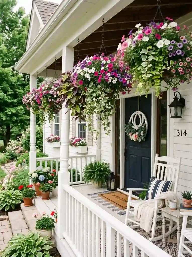 Hanging Flower Pot Display