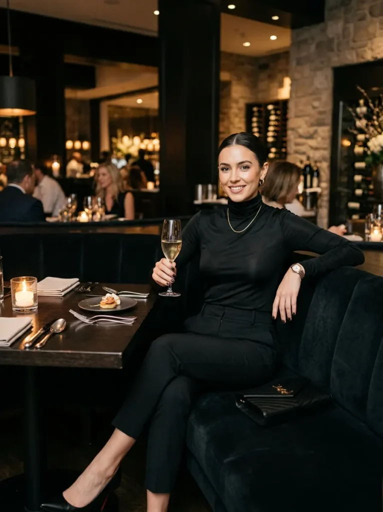 All-Black Chic Look