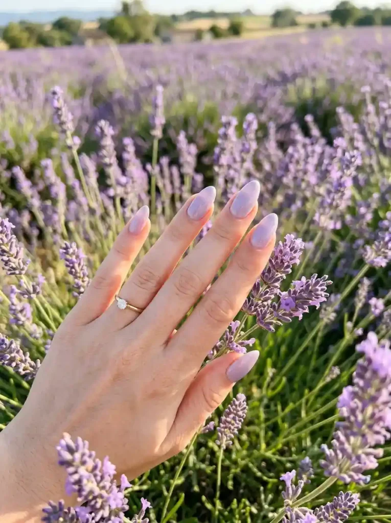 Lavender Mist Nails