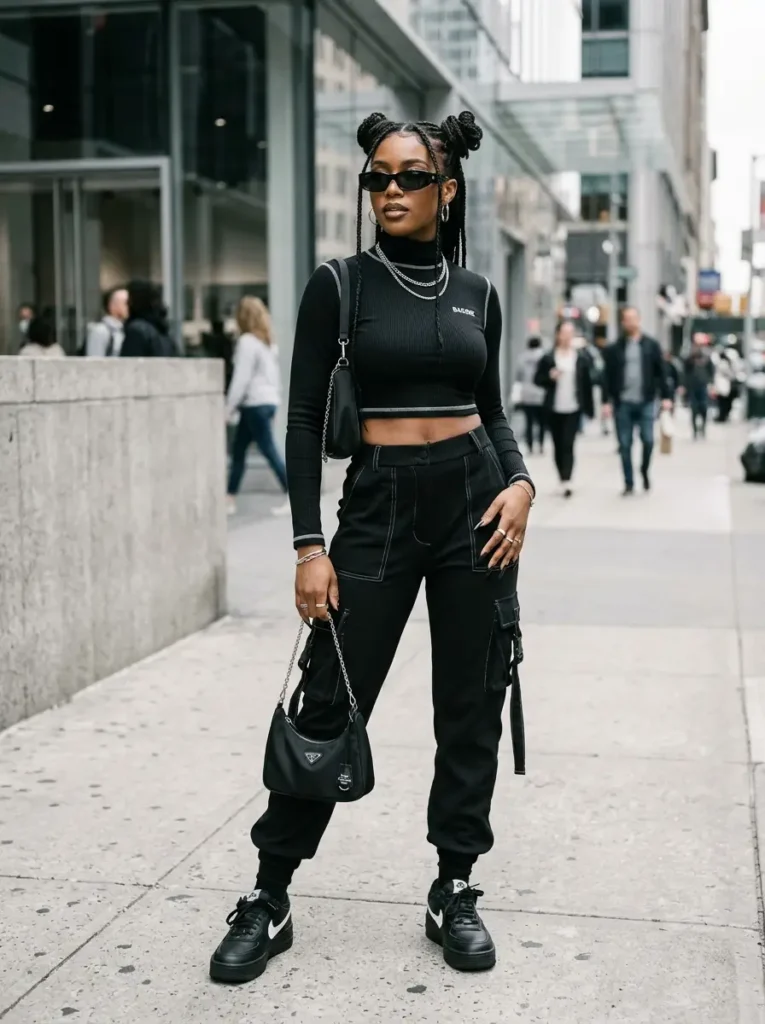 Monochrome Baddie Set