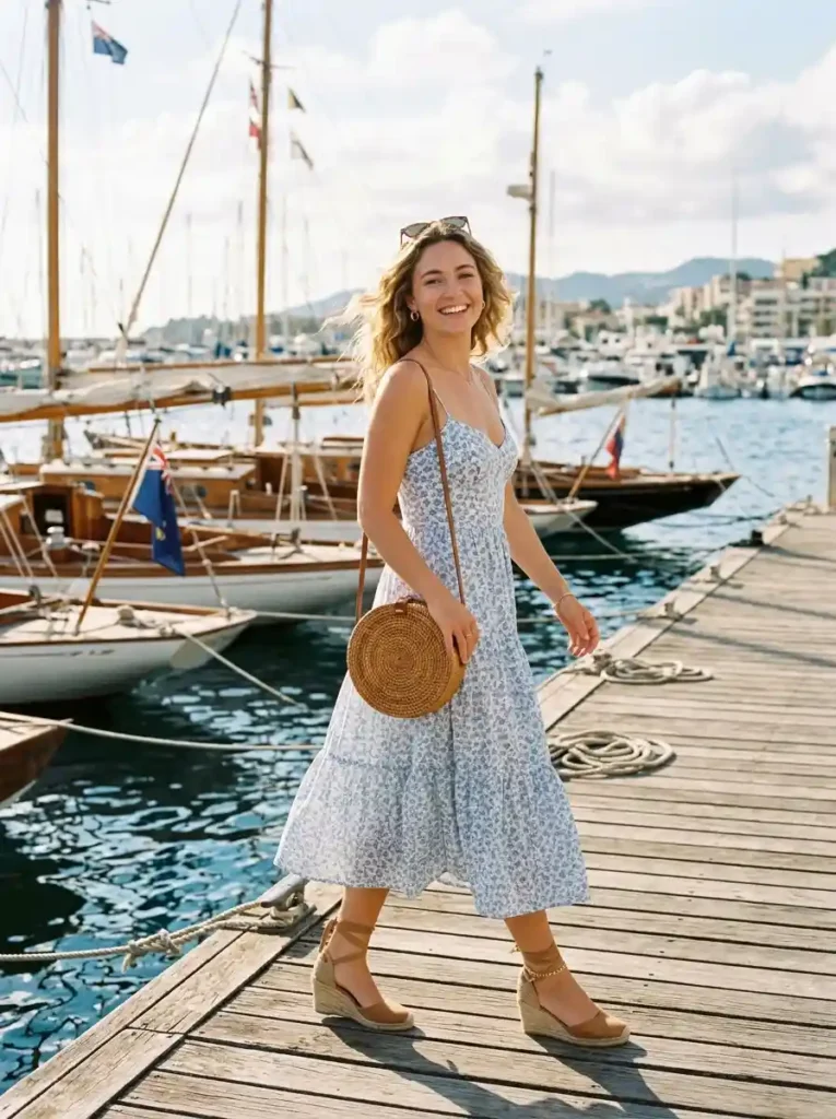 Sundress and Espadrilles