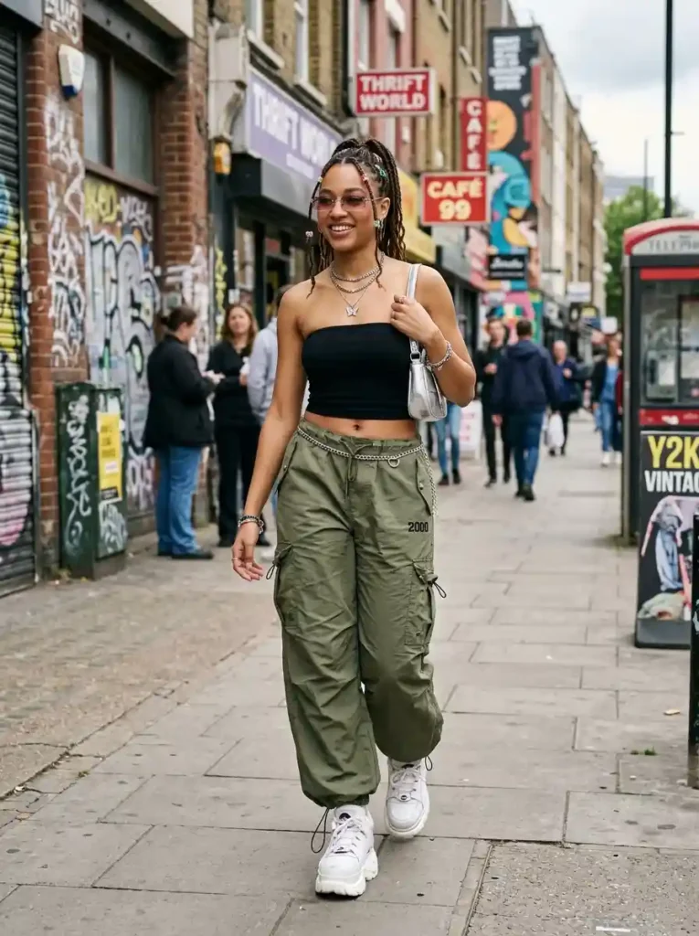 Tube Top and Parachute Pants
