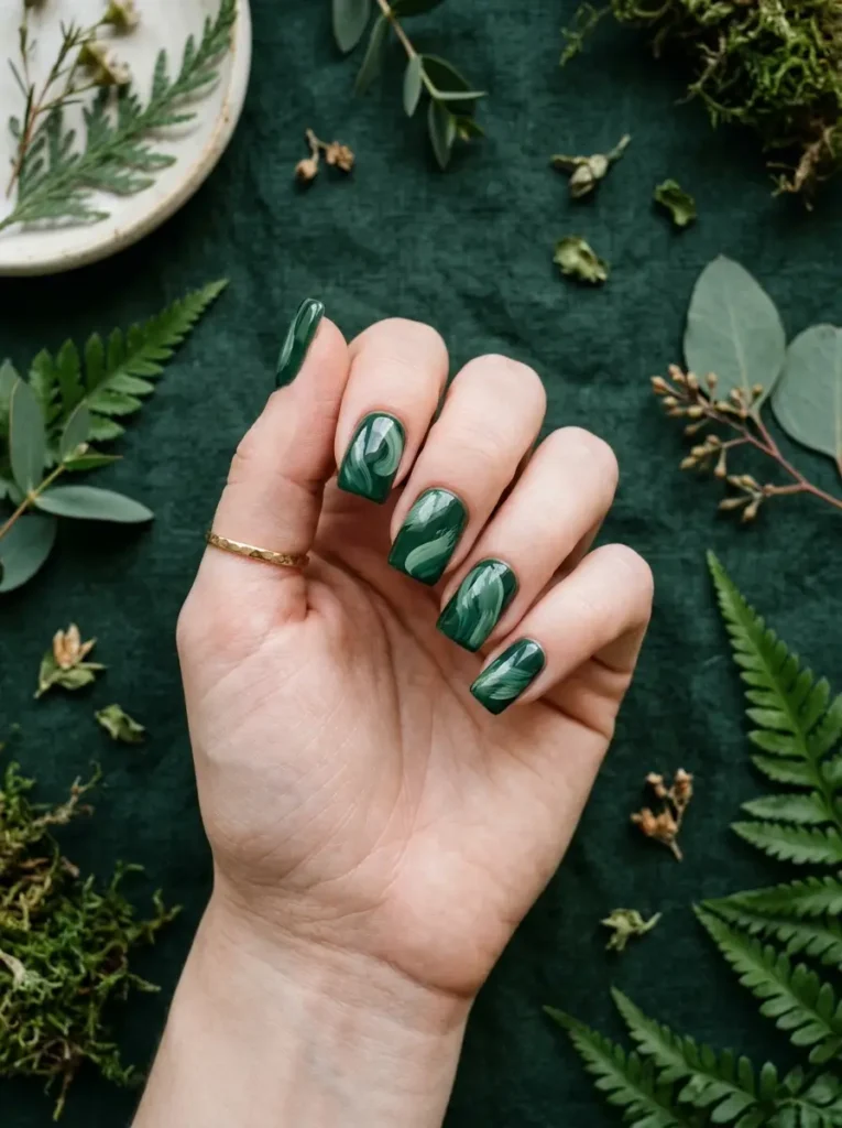 Monochrome Tonal Nail Art