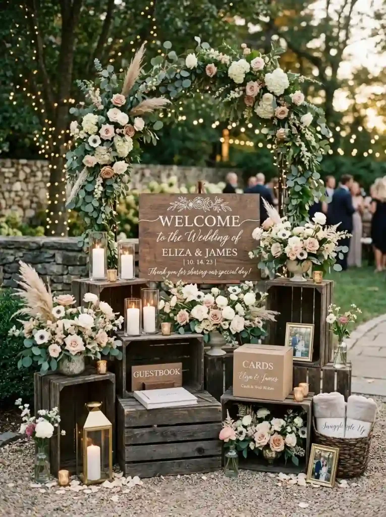 Rustic-Chic Wooden Crate Displays
