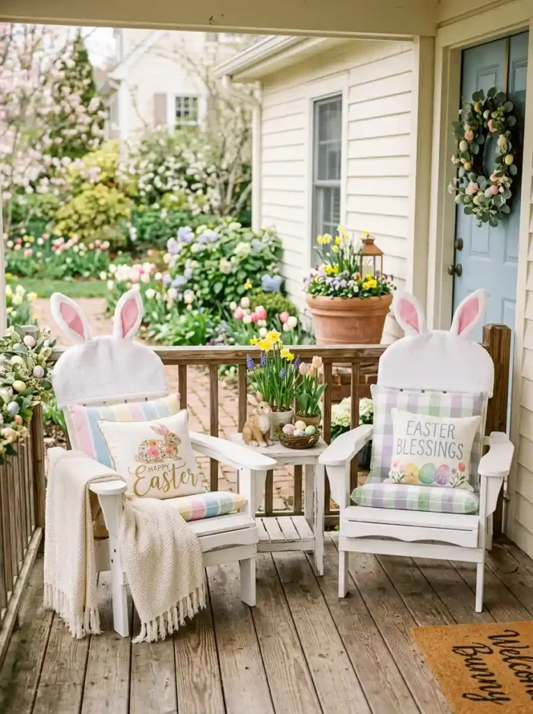 Bunny Ear Chair Decorations