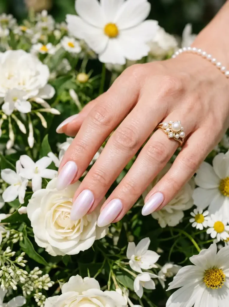 Deep Plum Jelly Nails